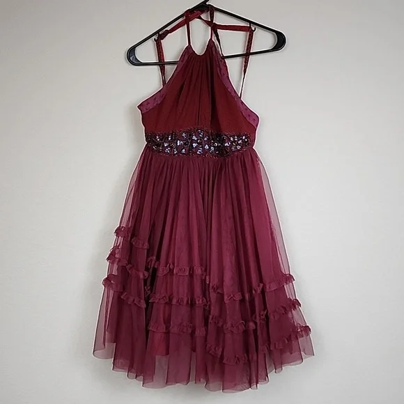 Free People Vintage Boho Formal Dress - Picture 4 of 12